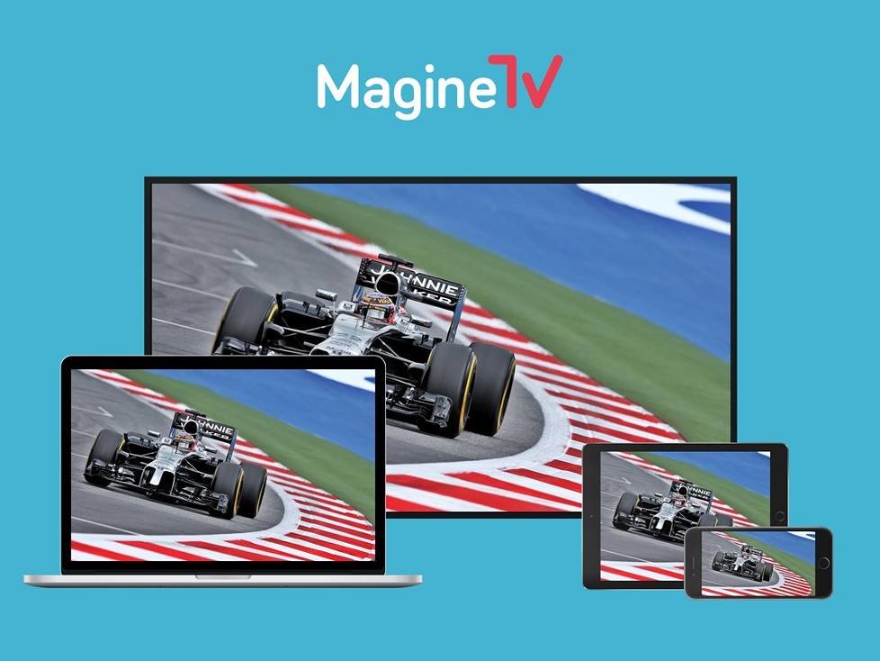 Magine TV - Formel 1 LIVE auf allen Endgeräten!