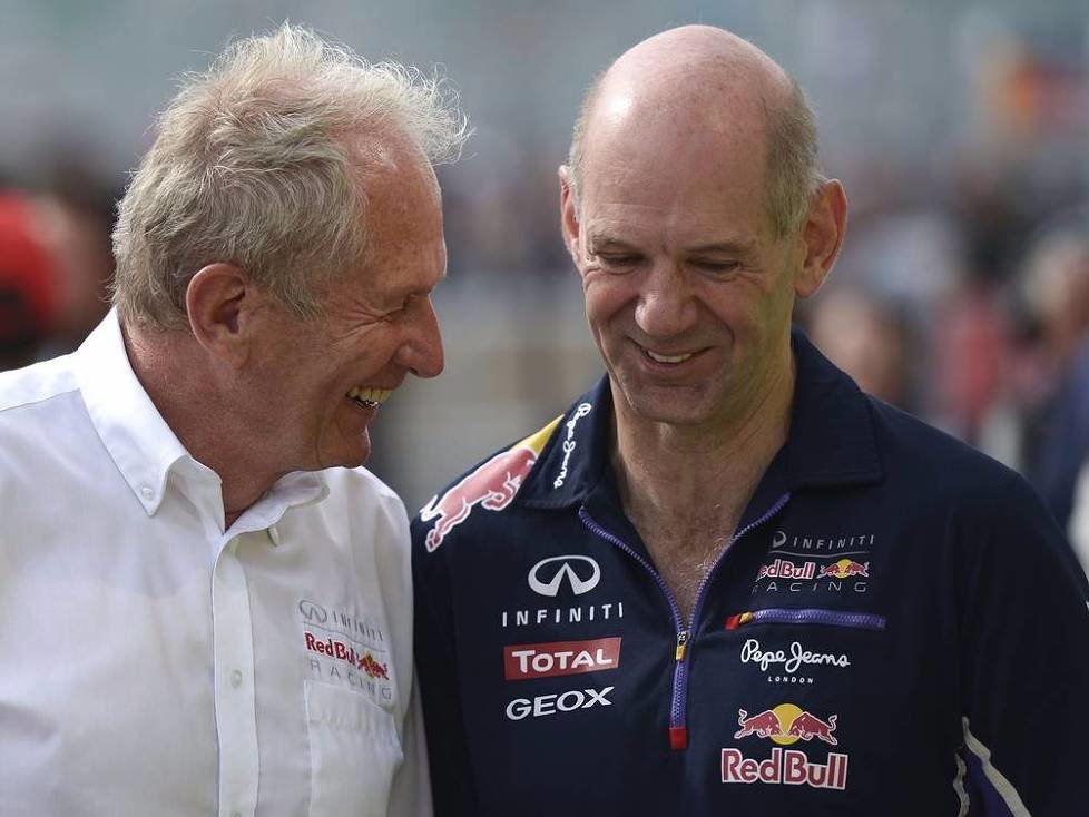 Helmut Marko, Adrian Newey