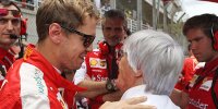 Sebastian Vettel, Bernie Ecclestone
