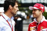Mark Webber und Sebastian Vettel (Ferrari) 