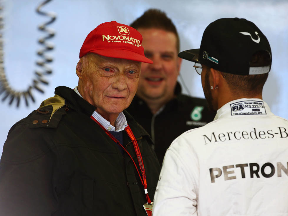 Niki Lauda, Lewis Hamilton