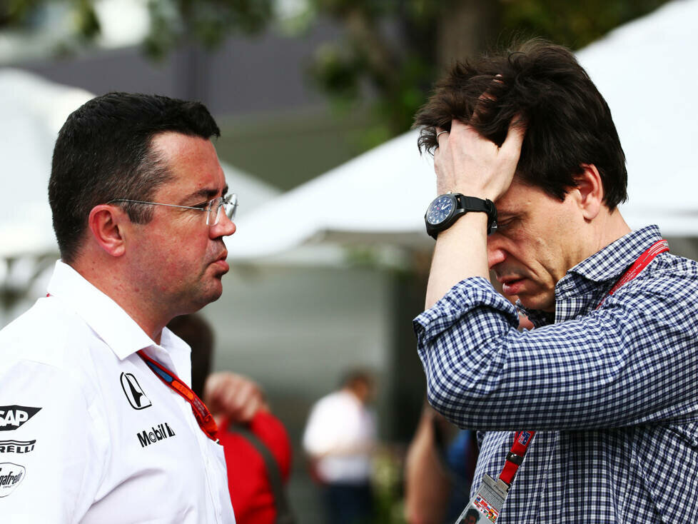 Eric Boullier, Toto Wolff