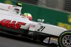 Bild zum Inhalt: Seit Test in Barcelona verändert: Haas mit neuer Lackierung