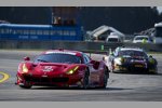 Giancarlo Fisichella, Toni Vilander und Davide Rigon (AF Corse) 