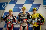 Sam Lowes, Jonas Folger und Alex Rins 