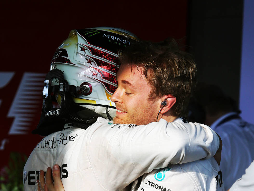 Nico Rosberg, Lewis Hamilton