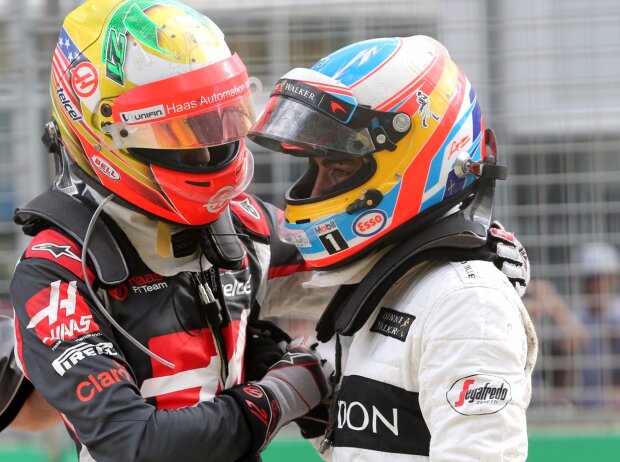 Titel-Bild zur News: Esteban Gutierrez, Fernando Alonso