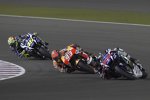 Jorge Lorenzo vor Marc Marquez und Valentino Rossi 