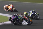 Jorge Lorenzo vor Valentino Rossi 