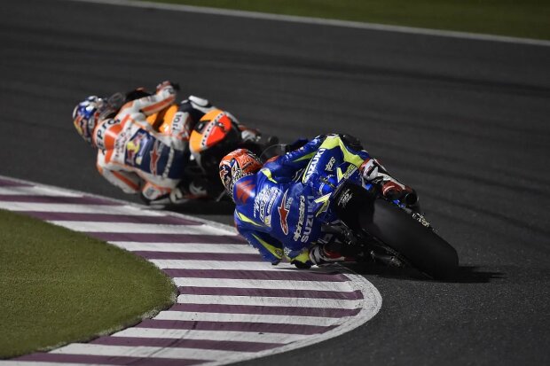  ~Maverick Vinales hinter Daniel Pedrosa~       