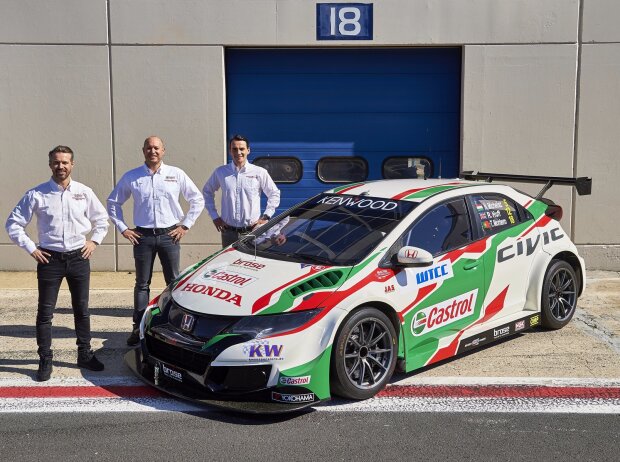  Tiago Monteiro, Robert Huff, Norbert Michelisz