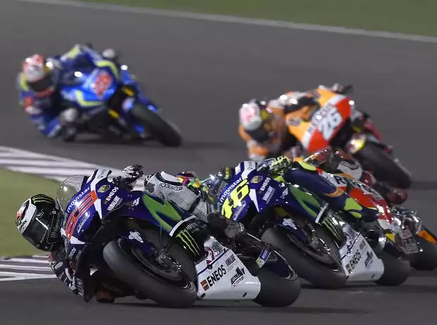 Jorge Lorenzo, Valentino Rossi Titel-Bild zur News: Jorge Lorenzo, Valentino Rossi