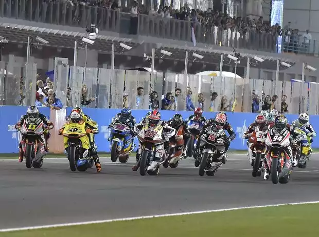 Moto2 Start Titel-Bild zur News: Moto2 Start