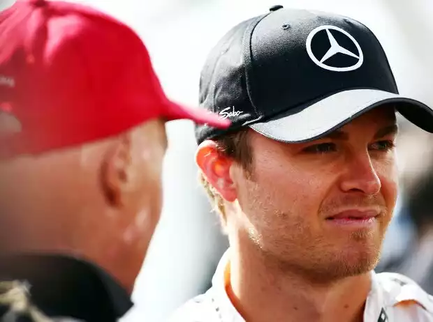 Niki Lauda, Nico Rosberg Titel-Bild zur News: Niki Lauda, Nico Rosberg