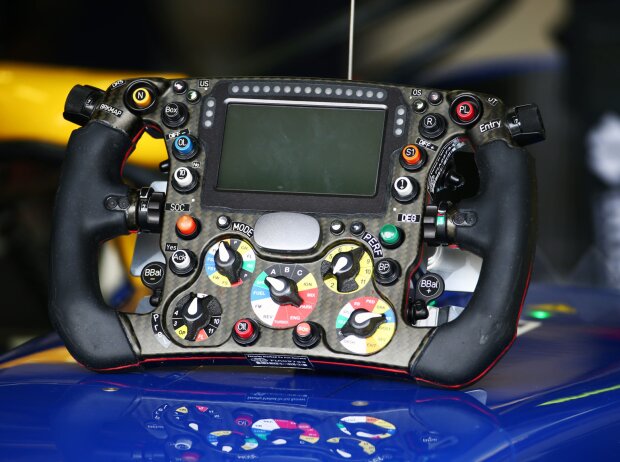 Lenkrad des Sauber C35 Lenkrad des Sauber C35
