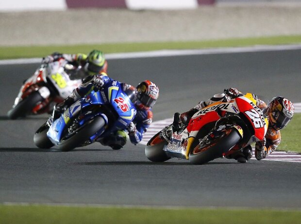 Daniel Pedrosa, Maverick Vinales, Cal Crutchlow Daniel Pedrosa, Maverick Vinales, Cal Crutchlow