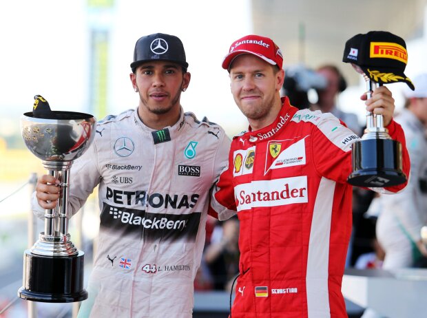 Lewis Hamilton, Sebastian Vettel Lewis Hamilton, Sebastian Vettel