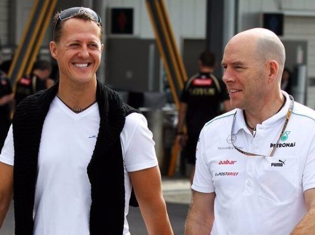 Titel-Bild zur News: Michael Schumacher, Jock Clear