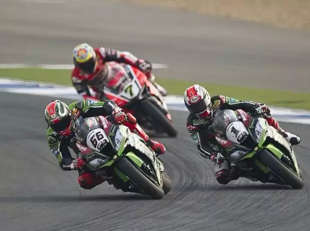 Jonathan Rea, Tom Sykes Titel-Bild zur News: Jonathan Rea, Tom Sykes