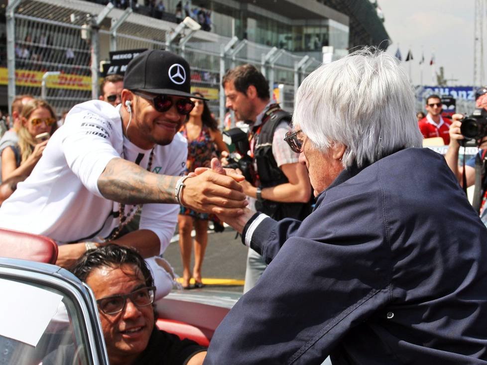 Lewis Hamilton, Bernie Ecclestone