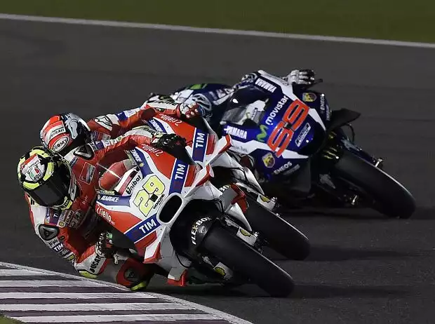 Andrea Dovizioso, Andrea Iannone Titel-Bild zur News: Andrea Dovizioso, Andrea Iannone