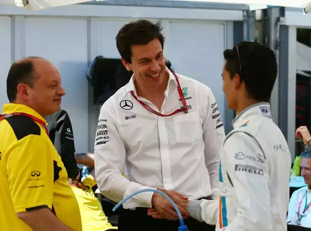 Toto Wolff, Pascal Wehrlein Titel-Bild zur News: Toto Wolff, Pascal Wehrlein