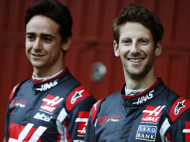 Titel-Bild zur News: Romain Grosjean, Esteban Gutierrez