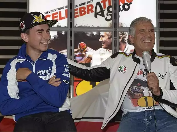 Giacomo Agostini; Jorge Lorenzo Titel-Bild zur News: Giacomo Agostini; Jorge Lorenzo