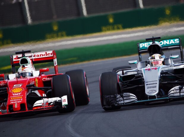 Lewis Hamilton, Sebastian Vettel Lewis Hamilton, Sebastian Vettel