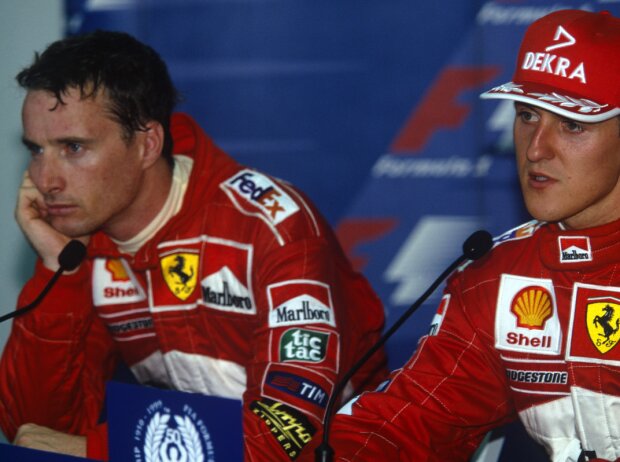 Eddie Irvine, Michael Schumacher
