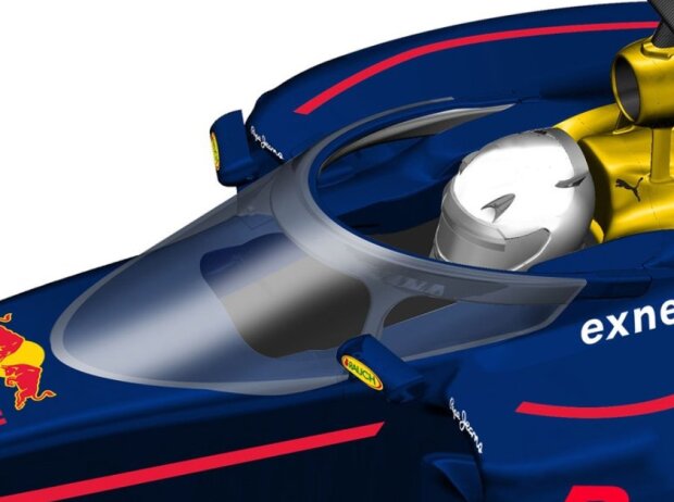 Titel-Bild zur News: Cockpitschutz: Halo-Alternative von Red Bull