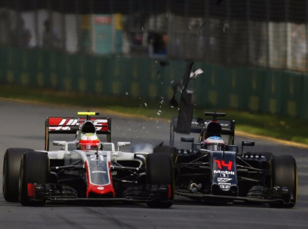 Titel-Bild zur News: Fernando Alonso, Esteban Gutierrez