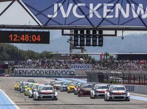 Start des WTCC-Rennens in Le Castellet Titel-Bild zur News: Start des WTCC-Rennens in Le Castellet