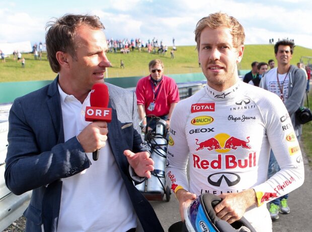 Sebastian Vettel und Ernst Hausleitner