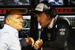 Ron Dennis und Fernando Alonso 