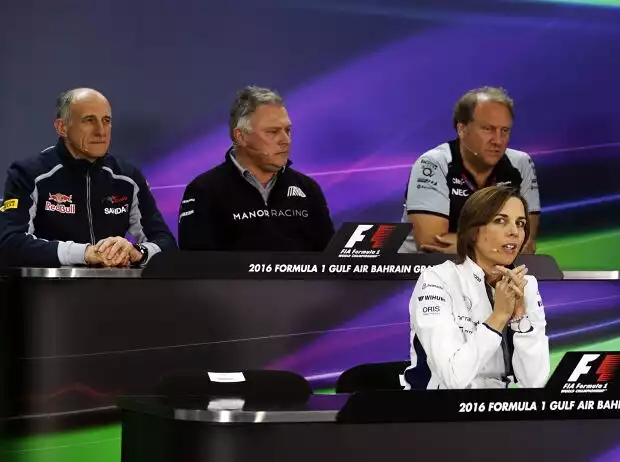 Franz Tost, Claire Williams Titel-Bild zur News: Franz Tost, Claire Williams