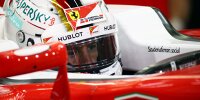 Bild zum Inhalt: Vettel in Lauerstellung: Platzierung stimmt, Abstand nicht