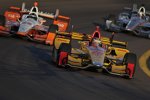 Ryan Hunter-Reay, Simon Pagenaud und Juan Pablo Montoya 