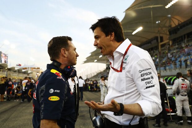 Christian Horner Toto Wolff Red Bull Red Bull Racing F1 ~Christian Horner und Toto Wolff ~ 