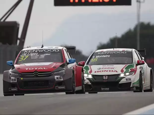 Jose-Maria Lopez, Tiago Monteiro Titel-Bild zur News: Jose-Maria Lopez, Tiago Monteiro