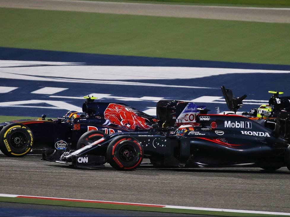 Sergio Perez, Carlos Sainz, Stoffel Vandoorne