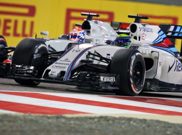 Titel-Bild zur News: Felipe Massa, Romain Grosjean