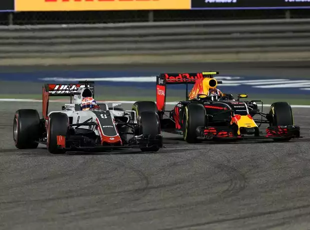 Romain Grosjean, Daniil Kwjat Titel-Bild zur News: Romain Grosjean, Daniil Kwjat