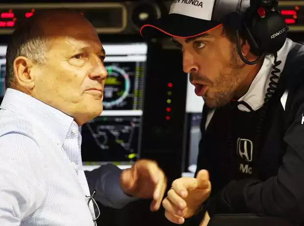 Ron Dennis, Fernando Alonso Titel-Bild zur News: Ron Dennis, Fernando Alonso