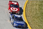 Jimmie Johnson (Hendrick) und Kyle Larson (Ganassi) 