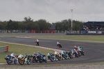 Start des Moto3-Rennens in Argentinien