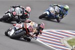 Sam Lowes vor Johann Zarco und  Franco Morbidelli 