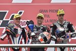 Sam Lowes, Johann Zarco und Jonas Folger 