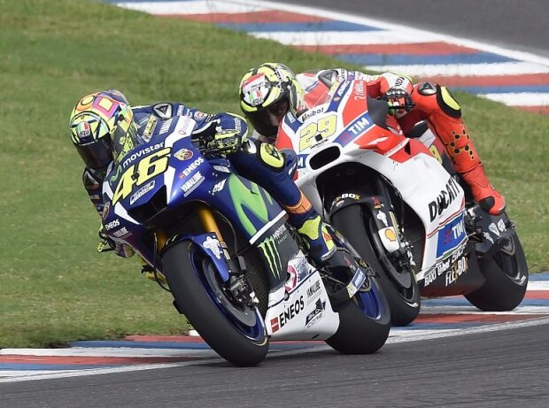 Valentino Rossi, Andrea Iannone Valentino Rossi, Andrea Iannone