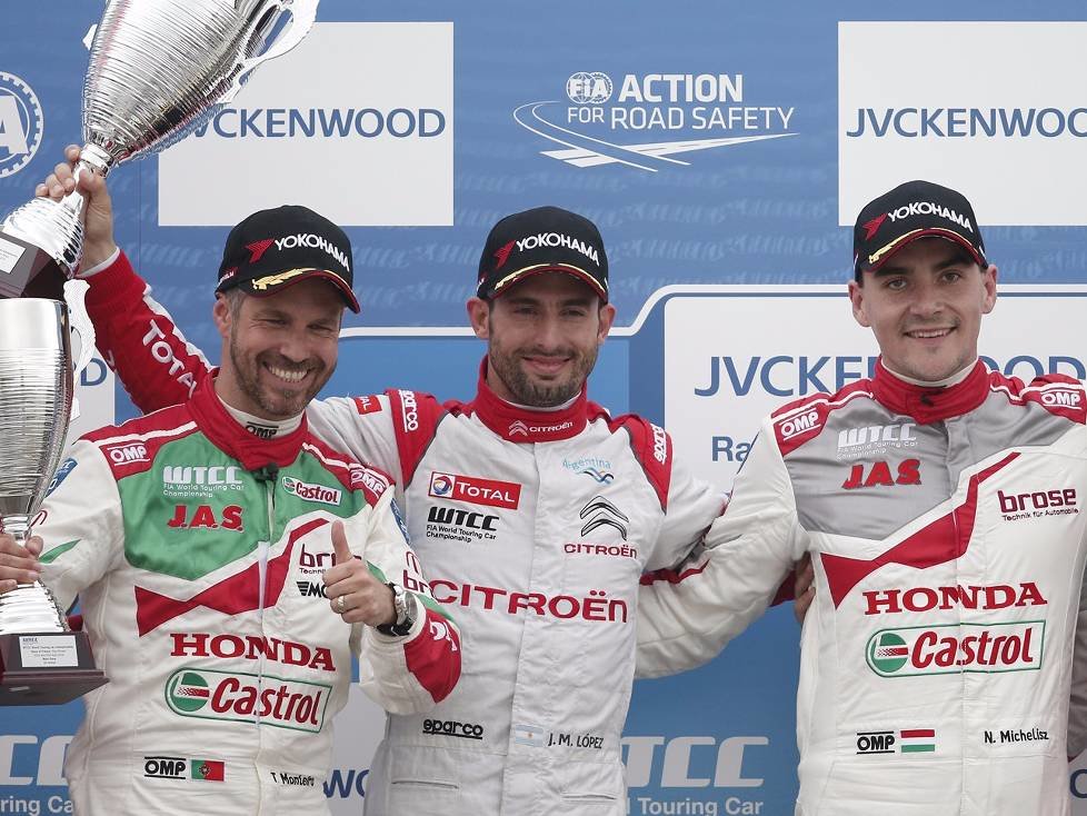 Tiago Monteiro, Jose-Maria Lopez, Norbert Michelisz